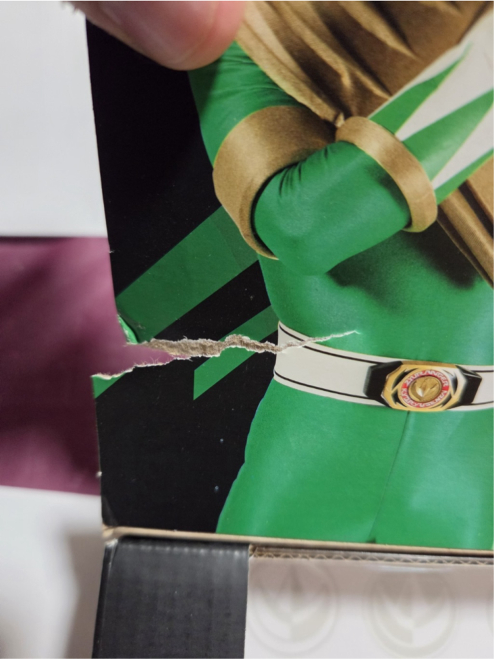Hasbro Power Rangers Lightning Collection MMPR Green Ranger Dragon Dagger *READ* - Picture 4 of 16